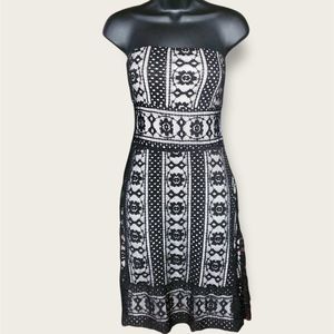 White House Black Market Strapless Dress
